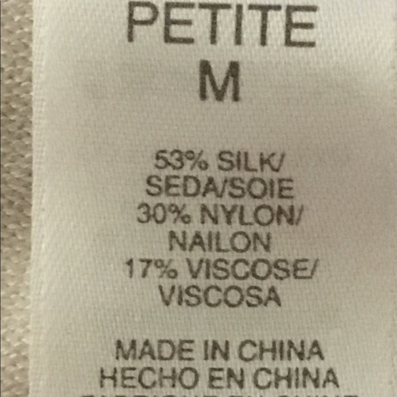 Petites: Floral Pull Over Sweater - Picture 7 of 7